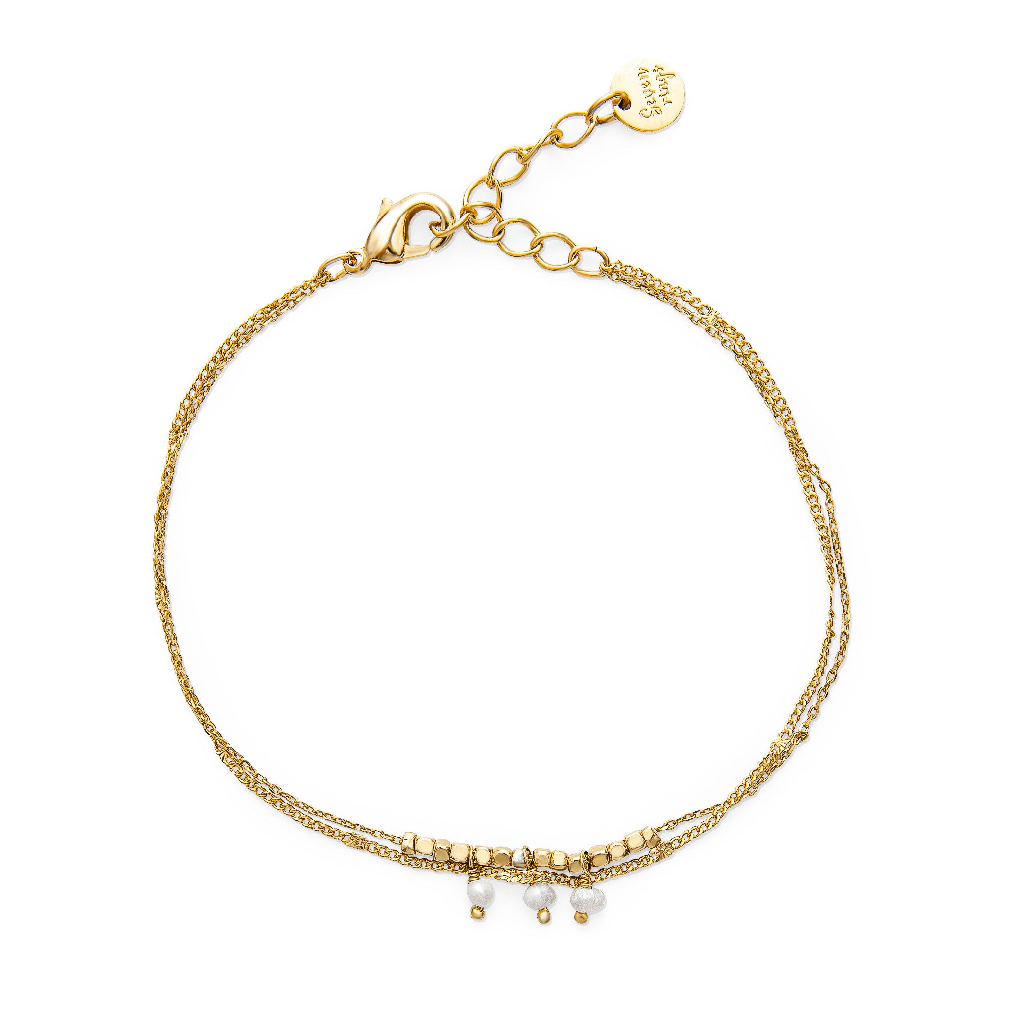 Bracelet double perle