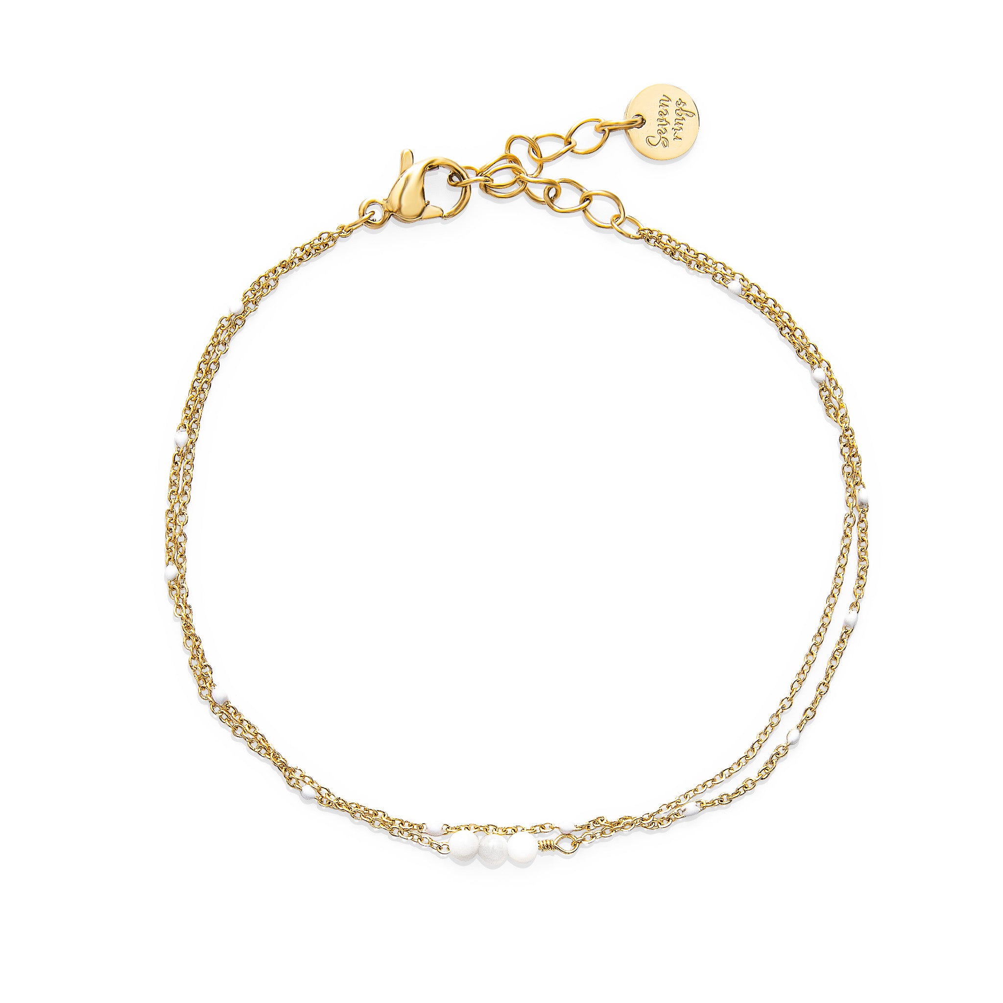 Bracelet double nacre