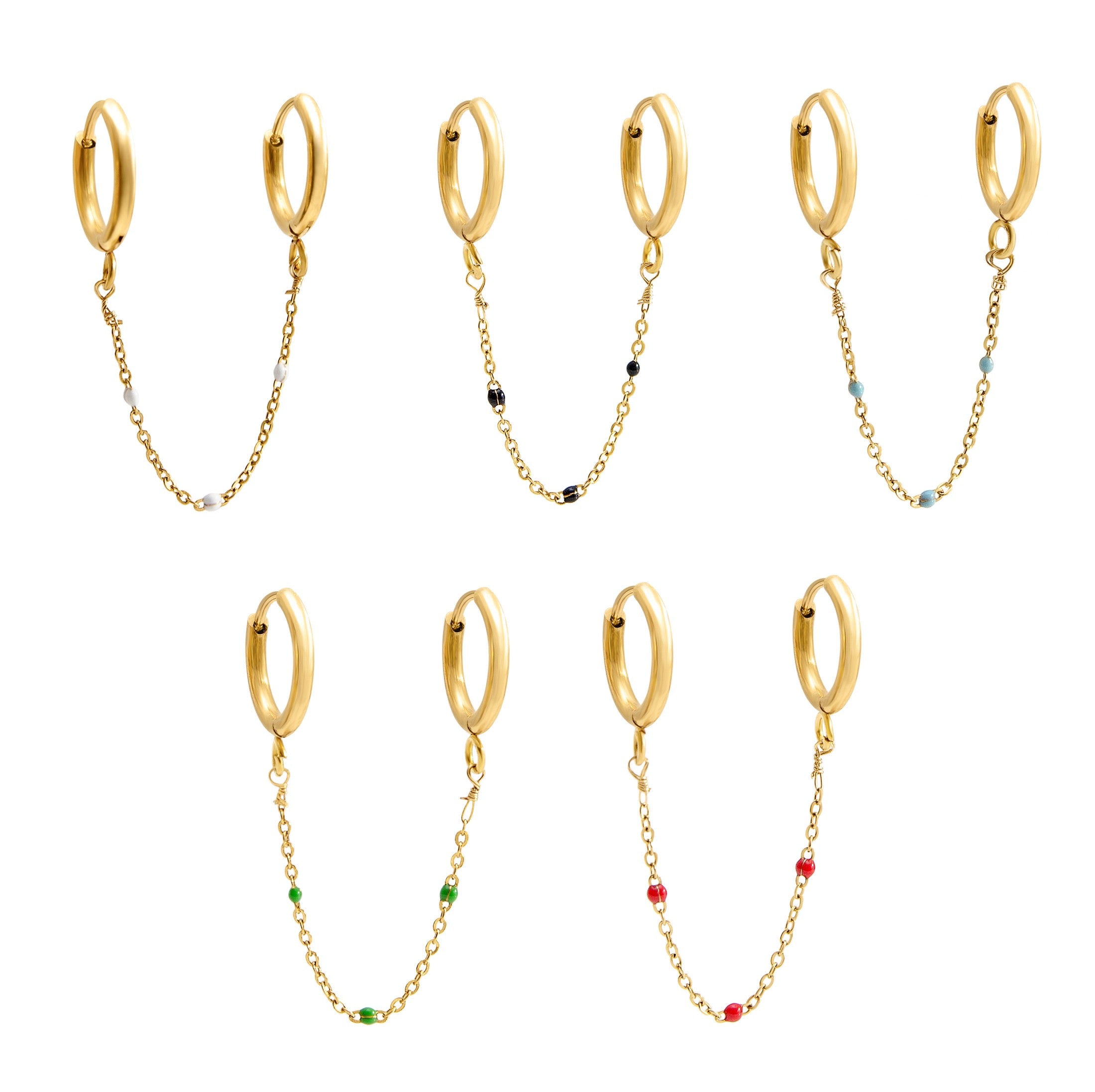 Boucle chaine Iris