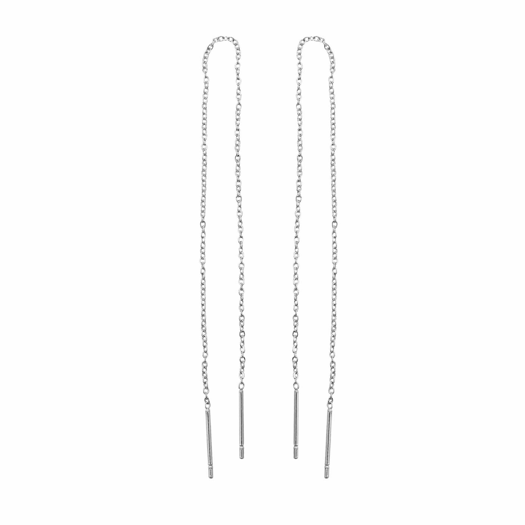 Boucles pendante chaine