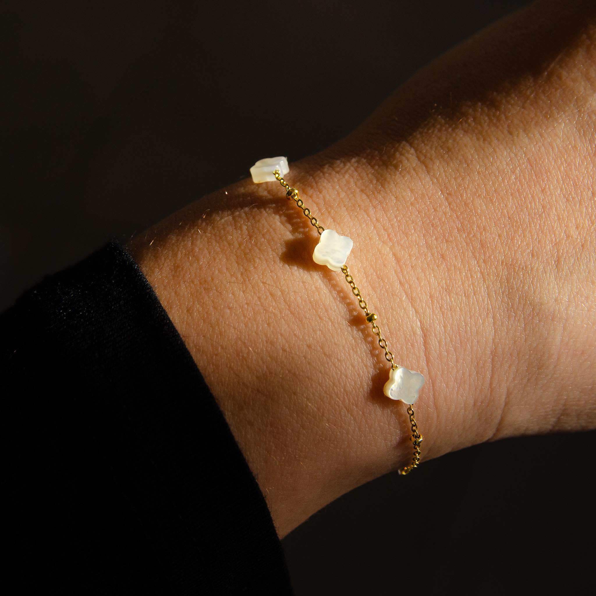 Bracelet 3 trèfles