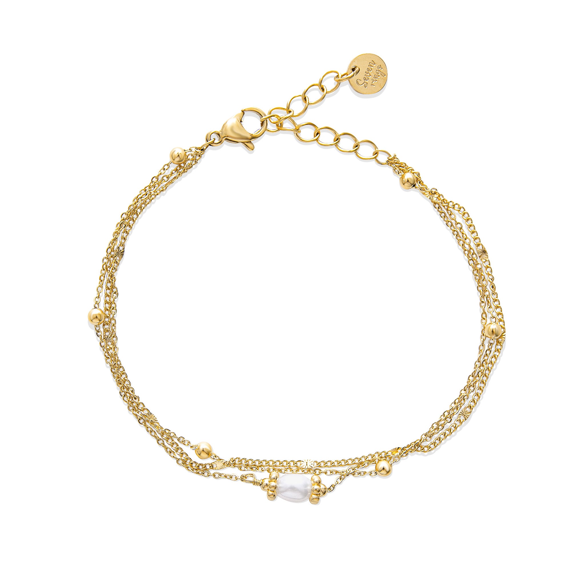 Bracelet Triple Perle