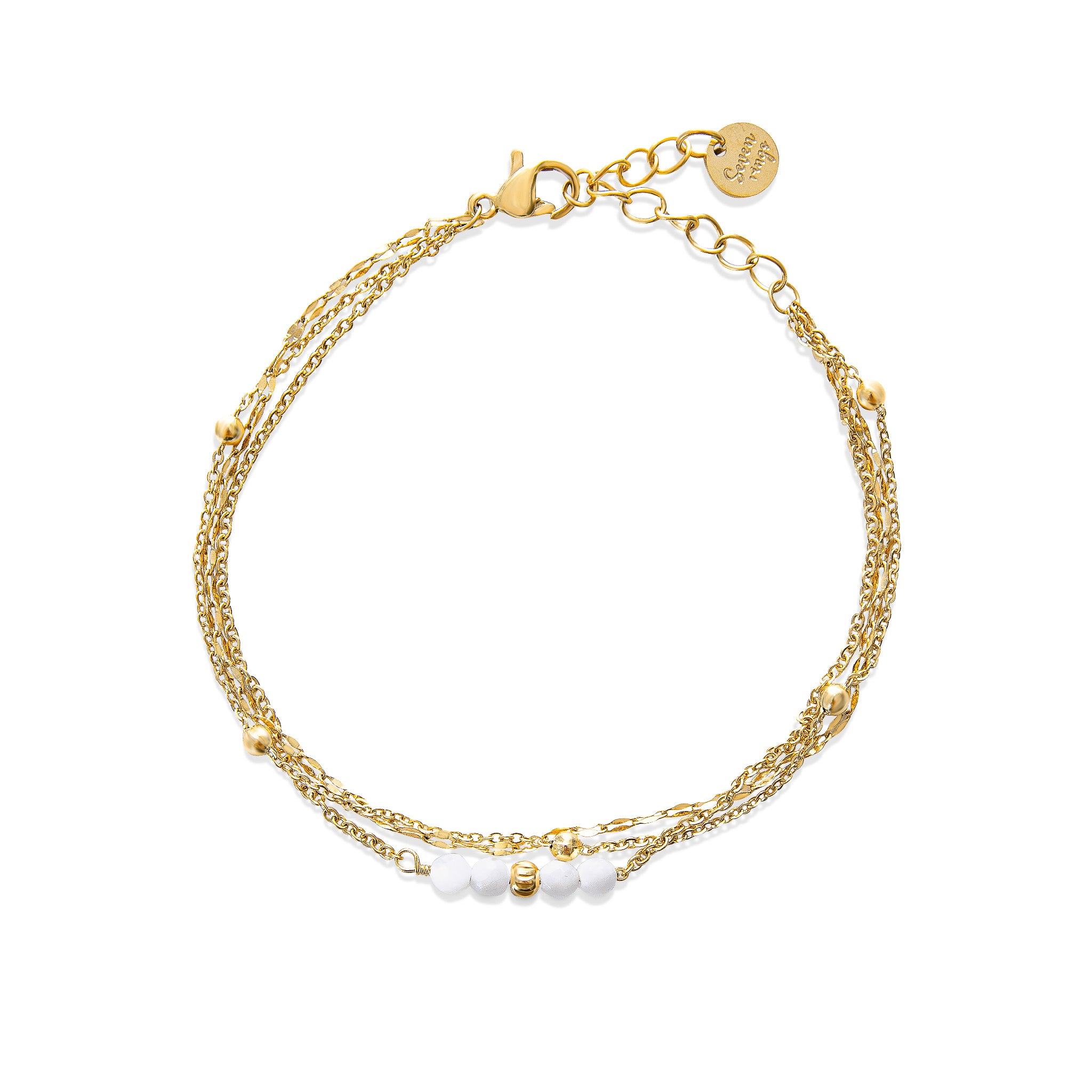 Bracelet Triple Perle