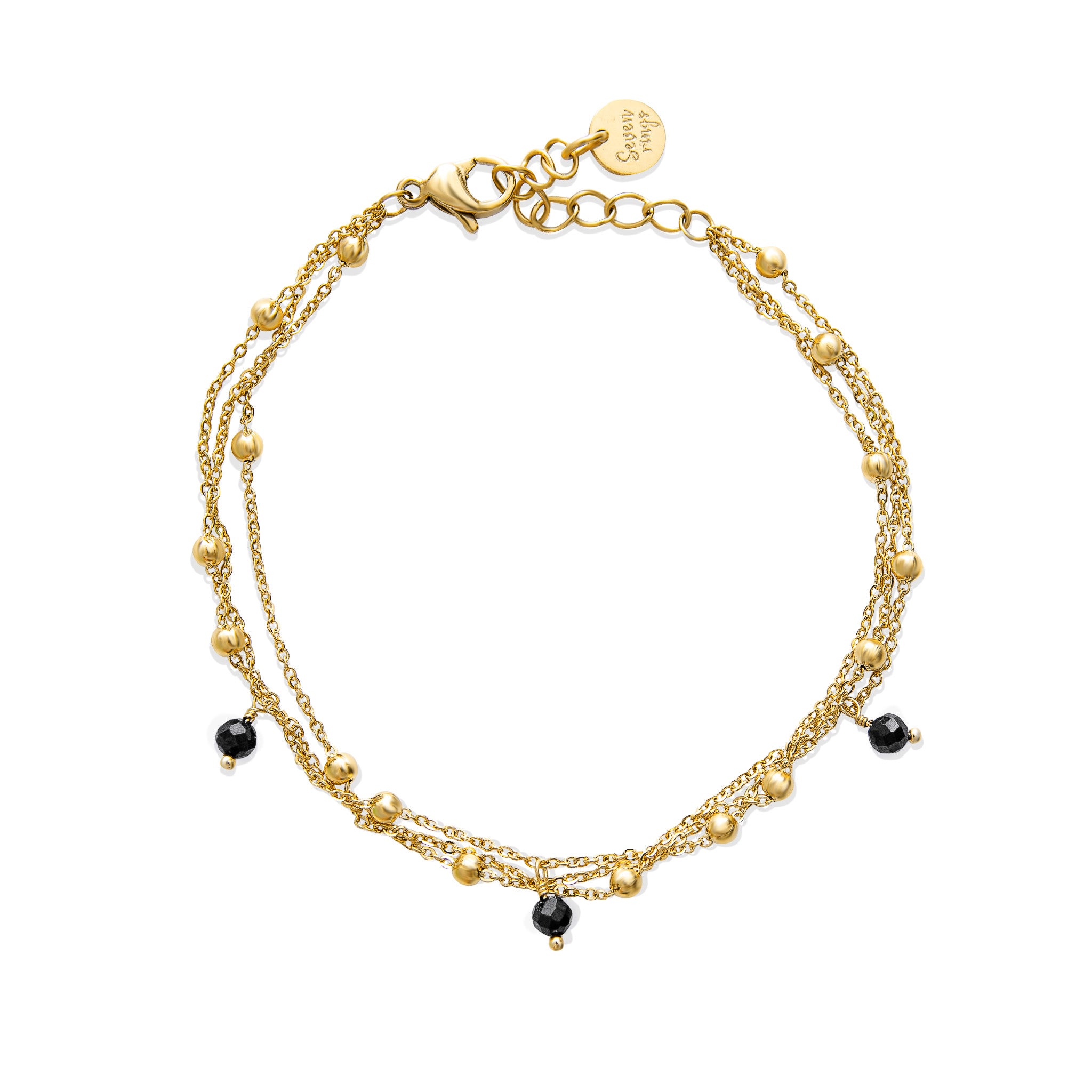 Bracelet triple pierre