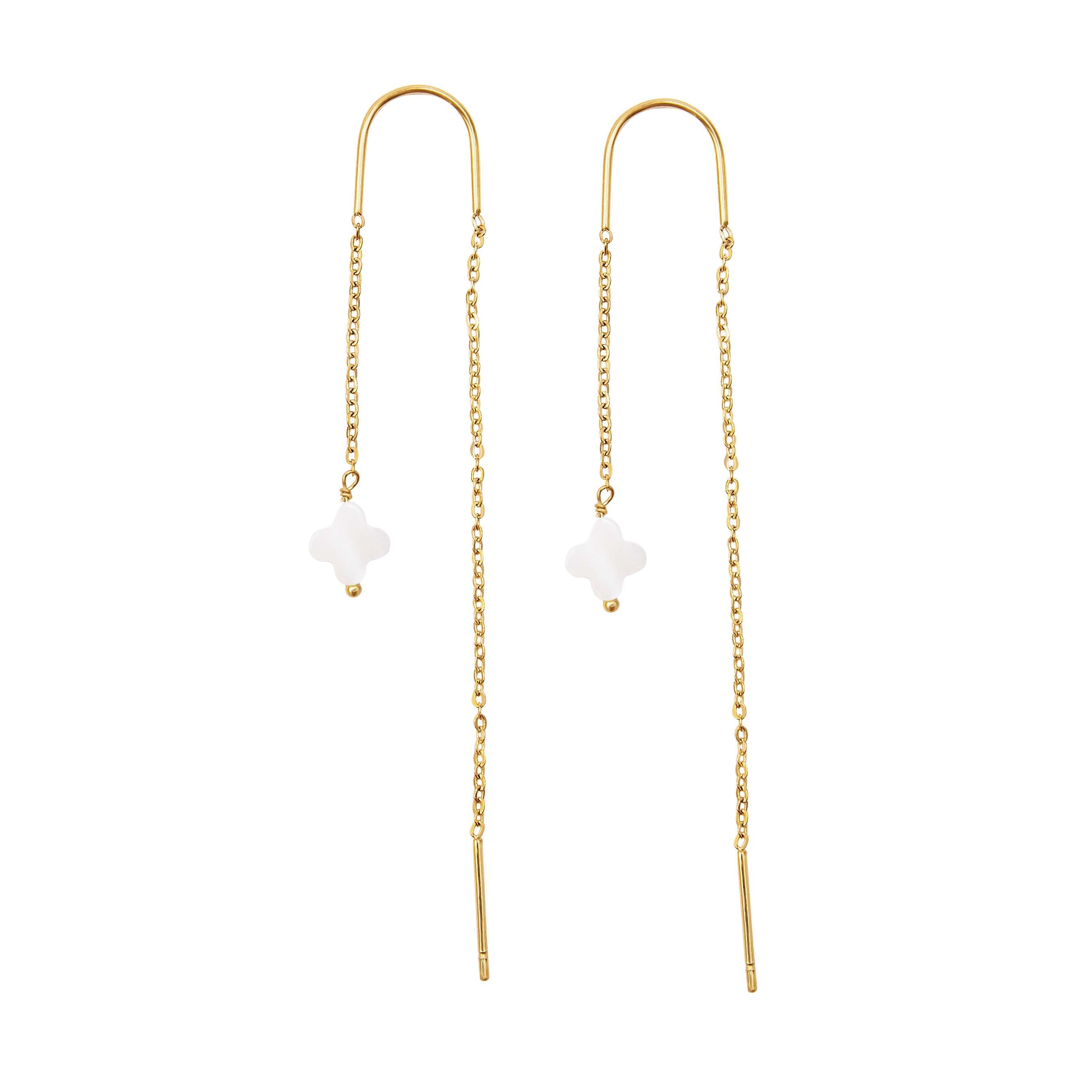 Boucles pendantes Maya