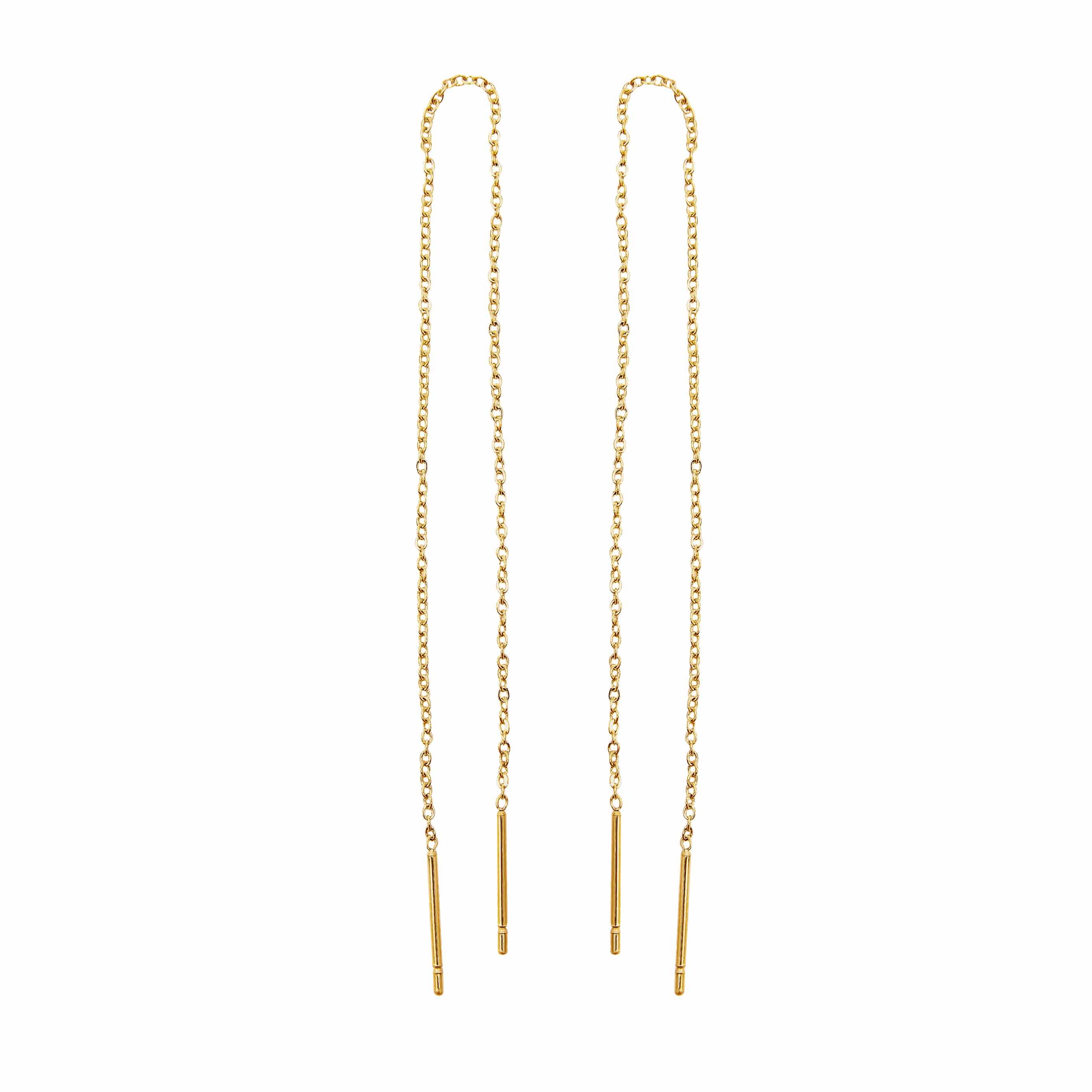 Boucles pendante chaine