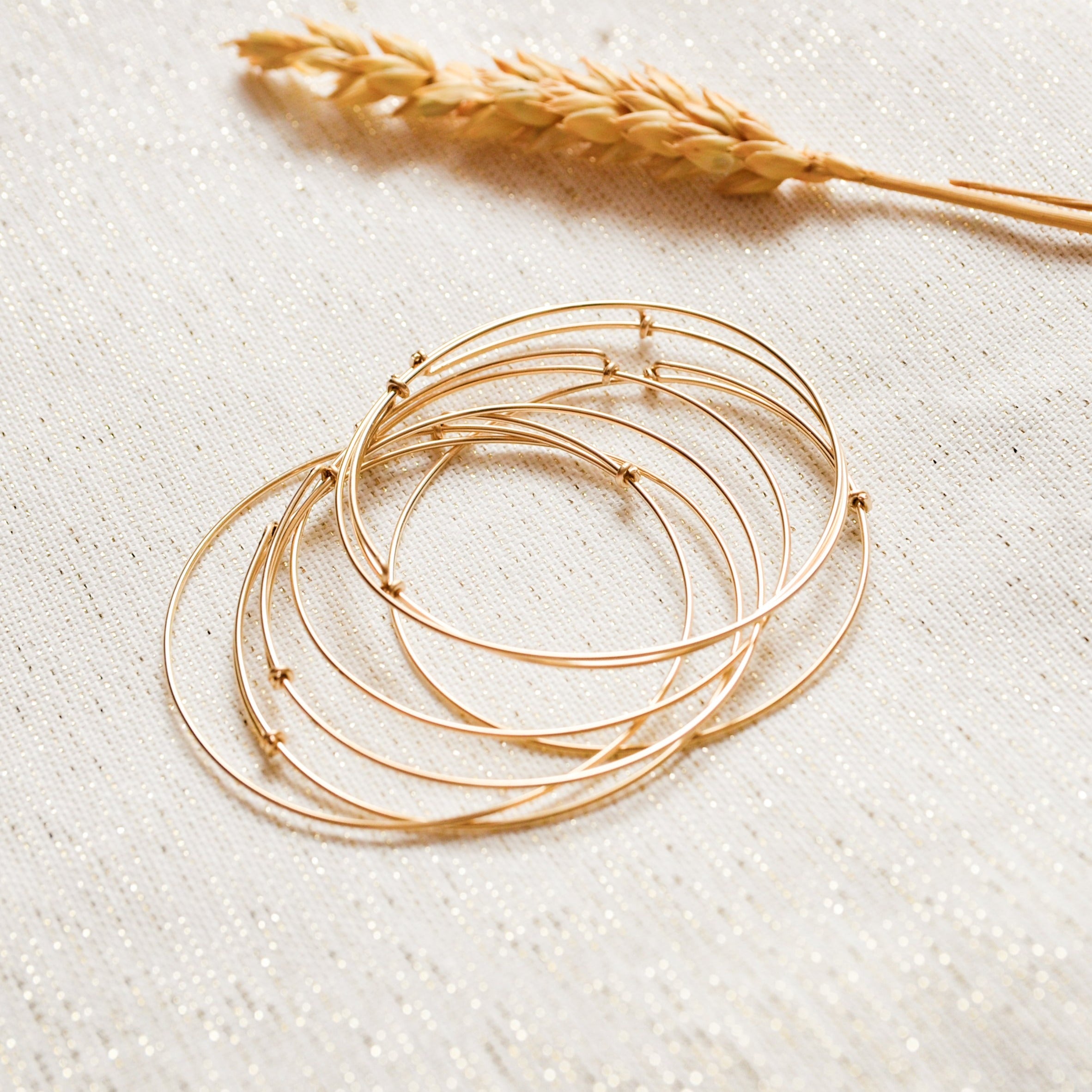 Semainier Jonc Or gold filled 14K
