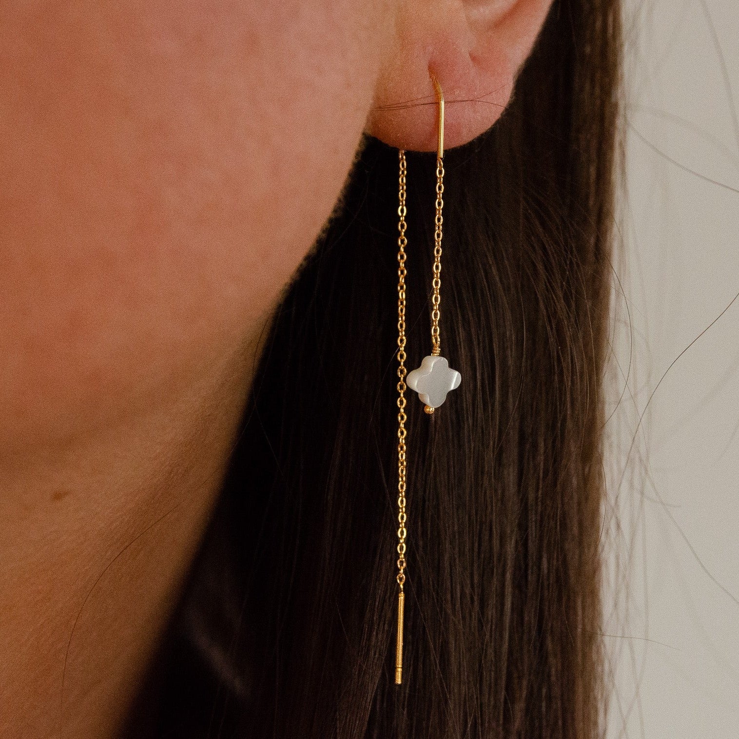 Boucles pendantes Maya