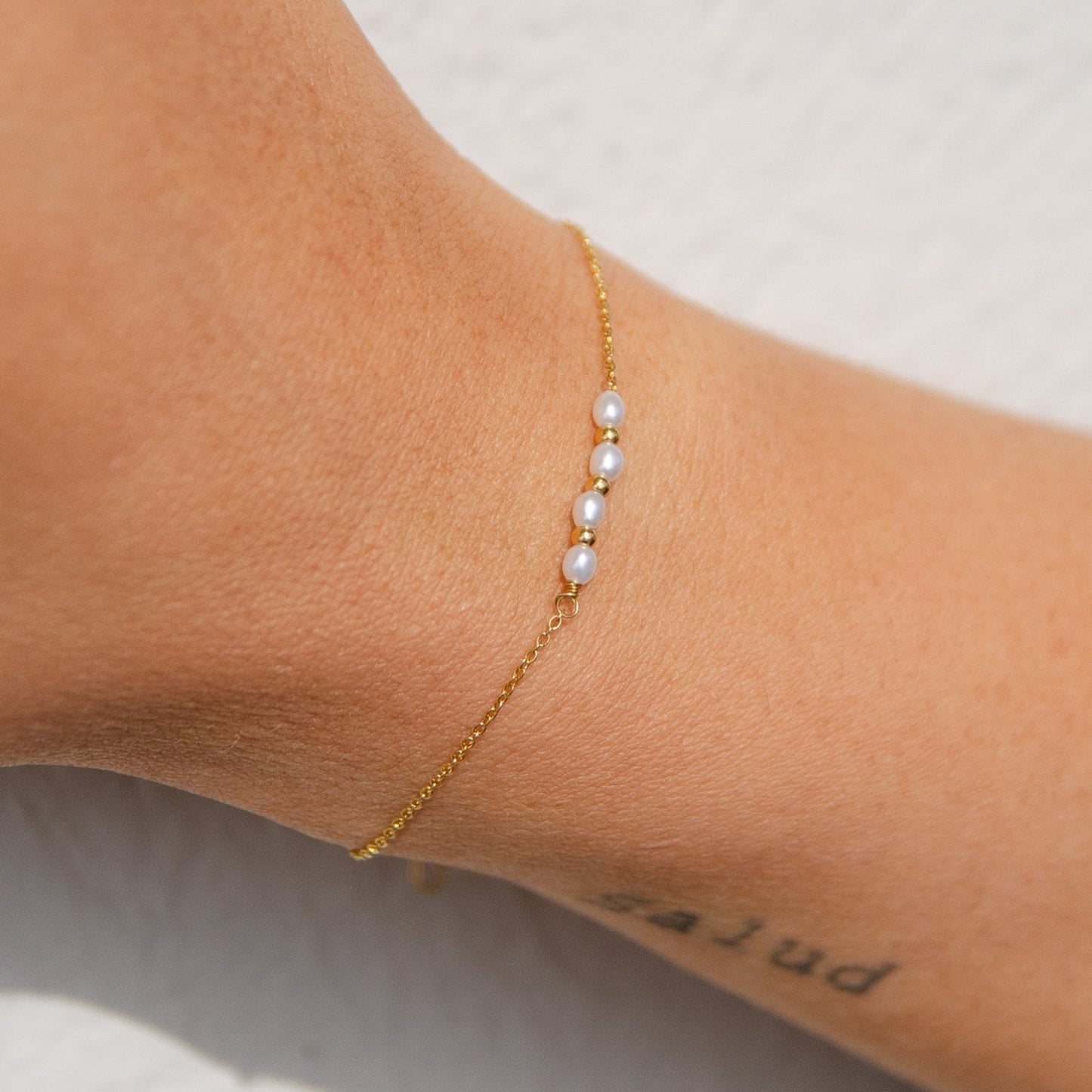 Bracelet perle de culture