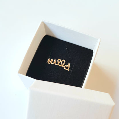 Bague personnalisée