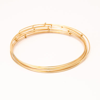 Semainier Jonc Or gold filled 14K